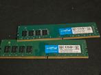 2x16GB DDR4 RAM - 32GB Totaal, Computers en Software, RAM geheugen, Gebruikt, 32 GB, DDR4, Ophalen of Verzenden