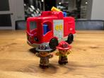Fischer price brandweerwagen inclusief 2 poppetjes, Kinderen en Baby's, Speelgoed | Fisher-Price, Ophalen of Verzenden, Zo goed als nieuw
