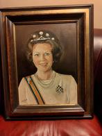portret van de jonge koningin Beatrix, Antiek en Kunst, Ophalen of Verzenden