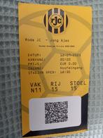 Roda jc jong Ajax, Eén persoon