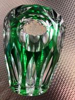 Nachtmann Bamberg vintage knopvaasje emerald groen., Antiek en Kunst, Antiek | Glas en Kristal, Ophalen of Verzenden