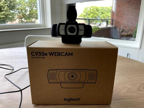 Logitech C903e WEBCAM Ultra Wide Angle, Computers en Software, Webcams, Zo goed als nieuw, Bedraad, MacOS, Windows, Monitorclip
