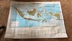 Indonesië landkaart 126-89 cm, Overige gebieden, Landkaart, 1800 tot 2000, Ophalen