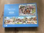 Gibsons puzzels 4 x500 stukjes, Ophalen of Verzenden, 500 t/m 1500 stukjes, Gebruikt