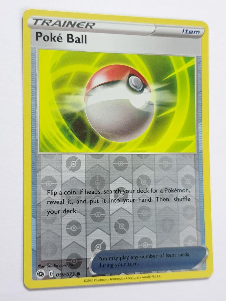 Pokémon - Champions Path - Poké Ball - 059/073 - Reverse, Hobby en Vrije tijd, Verzamelkaartspellen | Pokémon, Verzenden, Zo goed als nieuw
