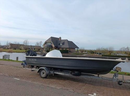 Speedboot 90pk 2 takt, Watersport en Boten, Speedboten, Zo goed als nieuw, Ophalen