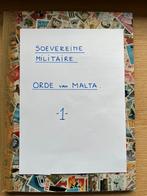 Postzegels Maltezer Orde-1, Ophalen of Verzenden, Overige landen