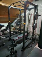 Complete Homegym met Tacx, Gewichten en Accessoires, Benen, Gebruikt, Krachtstation, Ophalen of Verzenden