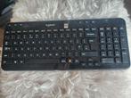 Logitech K360 toetsenbord draadloos, Computers en Software, Toetsenborden, Ophalen of Verzenden, Zo goed als nieuw