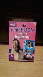 Paarden Kwartet - Weetjes over Paarden!, Hobby en Vrije tijd, Gezelschapsspellen | Bordspellen, Vijf spelers of meer, Ophalen of Verzenden