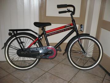 Stoere Loekie 20 inch jongensfiets met rek  beschikbaar voor biedingen