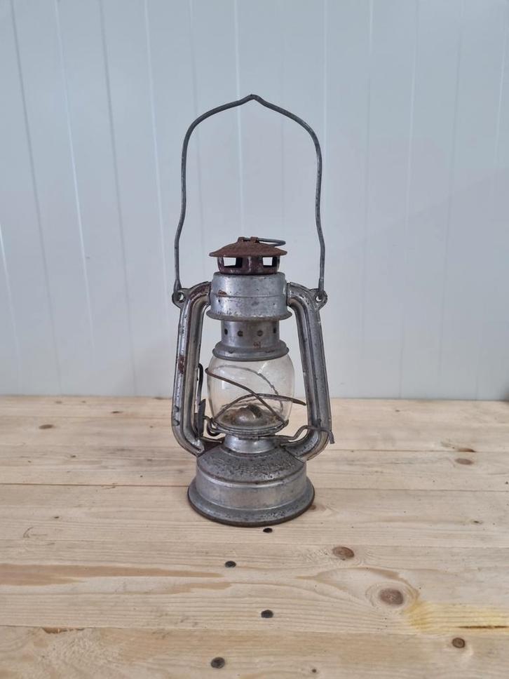 Vintage Petroleumlamp - Decoratie & Functioneel, Antiek en Kunst, Antiek | Lampen, Ophalen