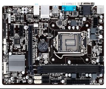 Gigabyte GA H81M D2W Moederbord\ mainboard beschikbaar voor biedingen