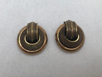 Bulatti vintage  Oorclips  (oorbellen) jaren 80  beschikbaar voor biedingen