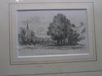 Drenthe, Als Nw Gravure in passepartout nog in plastic, Antiek en Kunst, Kunst | Etsen en Gravures, Ophalen of Verzenden