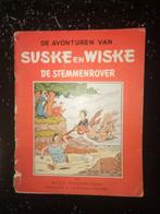 1e druk Suske en wiske De Stemmenrover, Boeken, Stripboeken, Gelezen, Ophalen of Verzenden