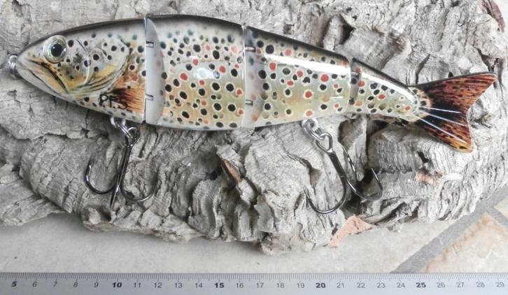 Grote swimbaits & trolpluggen, Watersport en Boten, Hengelsport | Roofvissen, Nieuw, Overige typen, Verzenden