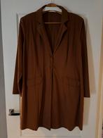 Plus basics blazer congac naat 50, Kleding | Dames, Grote Maten, Verzenden, Zo goed als nieuw, Jasje of Colbert