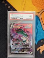Rayquaza VMAX Full Art #TG20 Pokemon Silver Tempest PSA9, Ophalen of Verzenden, Zo goed als nieuw, Losse kaart, Foil
