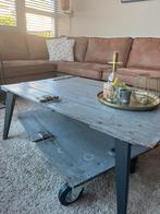 Brocante salontafel set - oude deuren - uniek, Ophalen, Gebruikt, 100 tot 150 cm, Minder dan 50 cm