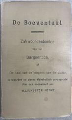 zeldzaam zakwoordenboekje Bargoensch 1906 Dockum sleutels, Ophalen of Verzenden