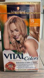 3 x Schwarzkopf Vital colors haarverf nr.15 licht goudblond, Ophalen of Verzenden, Nieuw, Overige typen
