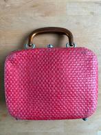 Rood koffertje handtasje, Sieraden, Tassen en Uiterlijk, Tassen | Damestassen, Ophalen of Verzenden, Gebruikt, Rood, Handtas