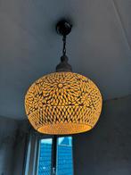 Sfeervolle oosterse mozaïek hanglamp, Ophalen, Zo goed als nieuw, Glas, Minder dan 50 cm