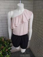 Jumpsuit met rushes van Tally Weijl maat M, Tally Weijl, Zwart, Nieuw, Ophalen of Verzenden