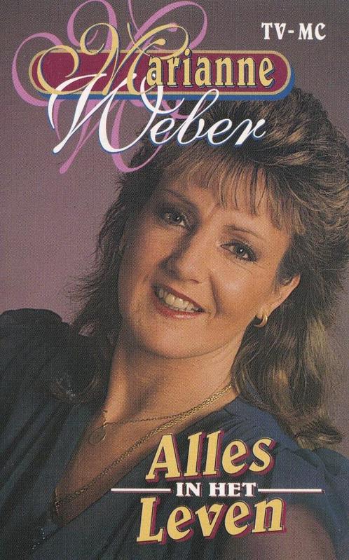 Cassettebandje Marianne Weber – Alles In Het Leven, Cd's en Dvd's, Cassettebandjes, Gebruikt, Origineel, Nederlandstalig, 1 bandje