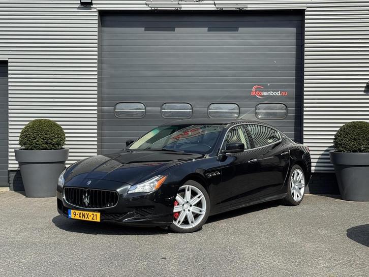 Maserati Quattroporte 3.0 D | Navigatie | Lederen Bekleding, Auto's, Maserati, Bedrijf, Te koop, Quattroporte, ABS, Airbags, Airconditioning