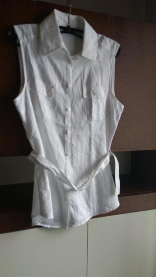 Roomwit blousje met ceintuur van Trend one.   Maat 40., Kleding | Dames, Blouses en Tunieken, Zo goed als nieuw, Maat 38/40 (M)