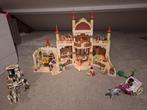 Playmobil kasteel en aanbouw keuken, Ophalen of Verzenden, Gebruikt, Complete set