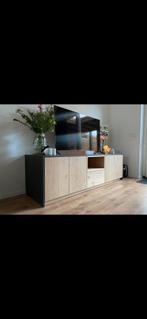 Tv meubel, Huis en Inrichting, Kasten | Televisiemeubels, 150 tot 200 cm, Minder dan 100 cm, Ophalen of Verzenden, Eikenhout