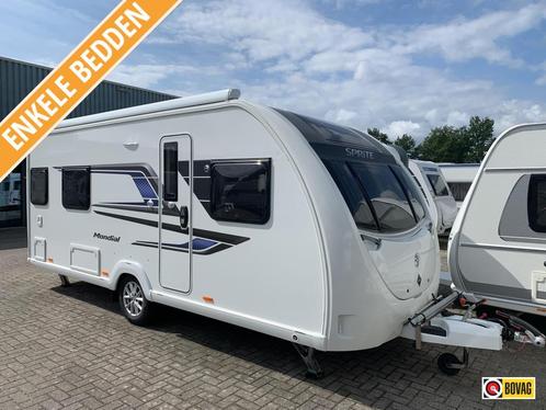 Sprite Mondial 490 SE Thule luifel/Fietsendr., Caravans en Kamperen, Caravans, Bedrijf, tot en met 4, 1000 - 1250 kg, Standaardzit