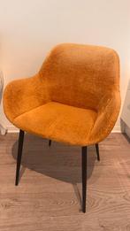 Set van 4 Konna Eetkamerstoelen van Kave Home - Mosterdgeel, Ophalen, Overige kleuren, Zo goed als nieuw, Vier