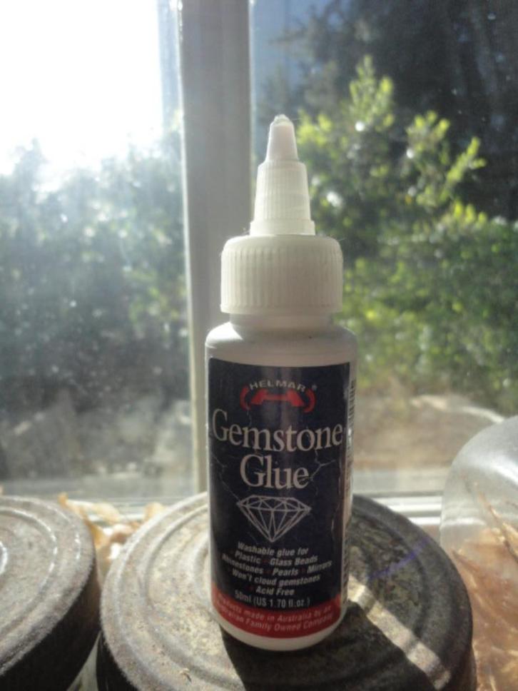 GEMSTONE GLUE washable for rhinestones, glass beads etc., Hobby en Vrije tijd, Kledingapplicaties en Hotfix, Nieuw, Overige typen