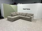 GRATIS LEVERING Z.G.A.N ribstof hoekbank 280x250 Gereinigd, Huis en Inrichting, Banken | Bankstellen, 250 tot 300 cm, Ophalen of Verzenden