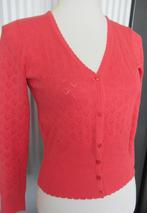Super mooi rood/roze King Louie hartjes vestje maat M, Kleding | Dames, Maat 38/40 (M), Ophalen of Verzenden, Zo goed als nieuw