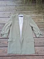 Mooie dames blazer groen mt XS zara, Zara, Ophalen of Verzenden, Zo goed als nieuw, Jasje