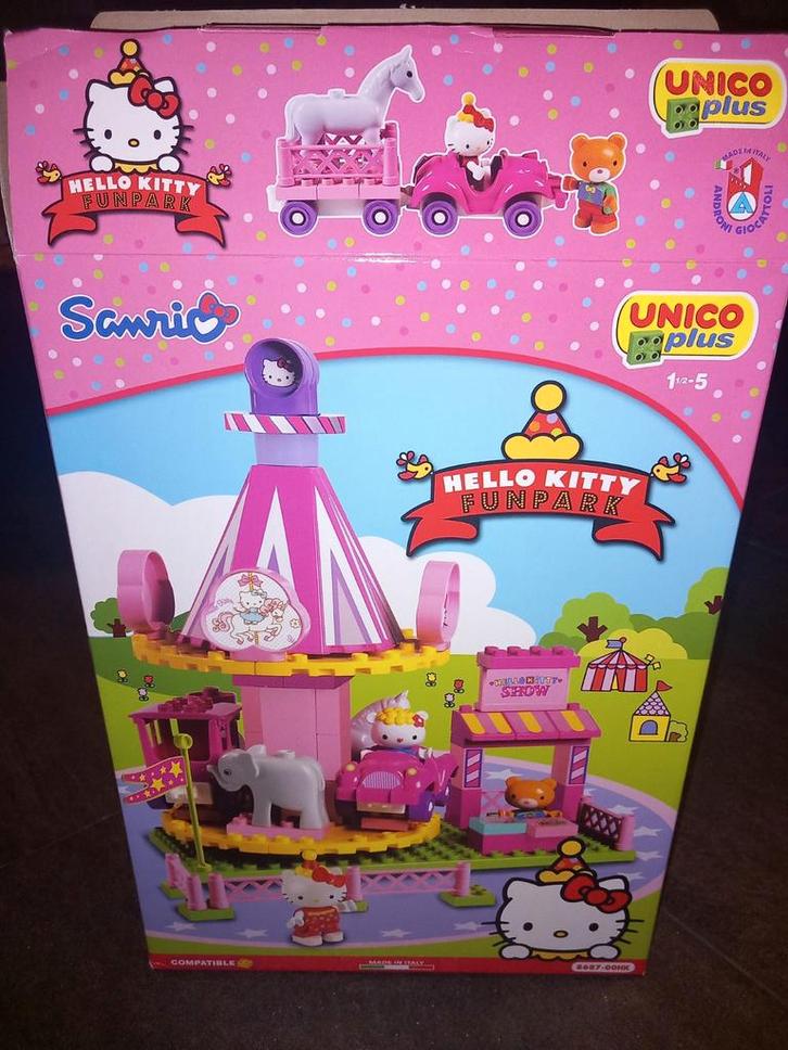 Lego Duplo Hello Kitty Funpark 8687 - Compleet!, Kinderen en Baby's, Speelgoed | Duplo en Lego, Zo goed als nieuw, Duplo, Complete set