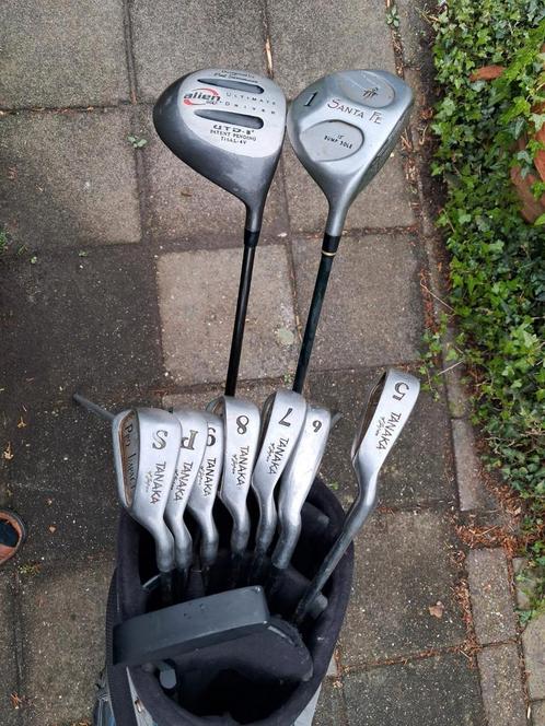 Complete Golfset Tanaka  Japan heren, Sport en Fitness, Golf, Zo goed als nieuw, Set, Overige merken, Ophalen