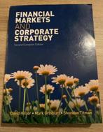 Financial markets and corporate strategy, Ophalen of Verzenden, Gelezen, WO