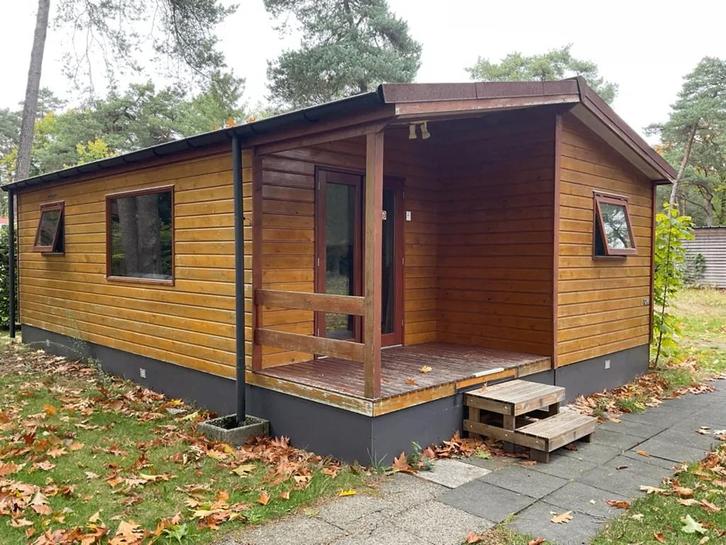 UNIT4SALE | Edelweisz Dubbel chalet Provence 45 m2, Caravans en Kamperen, Stacaravans, tot en met 4, Verzenden