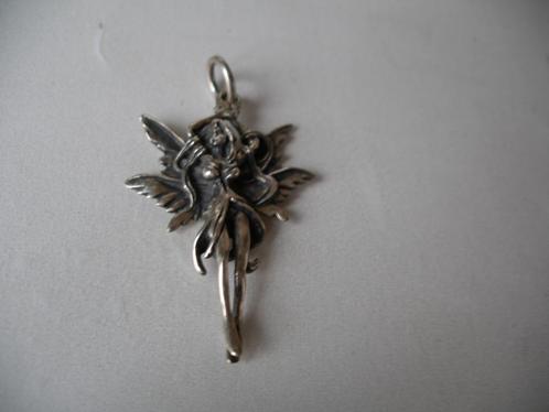 Een mooie Zilveren Elf Hanger, Sieraden, Tassen en Uiterlijk, Antieke sieraden, Hanger, Zilver, Verzenden