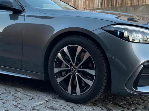 Mercedes C klasse  Bicolor Zwart velgen + Winterbanden, Auto-onderdelen, Banden en Velgen, Banden en Velgen, Winterbanden, 17 inch