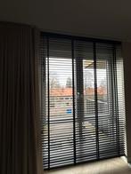 Zwarte metalen jaloezieën, Ophalen of Verzenden, Zo goed als nieuw, 150 tot 200 cm