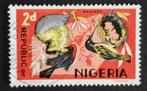 NIGERIA - vogels 1966, Postzegels en Munten, Postzegels | Afrika, Verzenden, Nigeria, Gestempeld