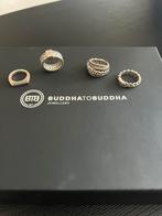Buddha to Buddha ringen, Sieraden, Tassen en Uiterlijk, Ringen, Ophalen of Verzenden, Gebruikt, Zilver, Dame of Heer