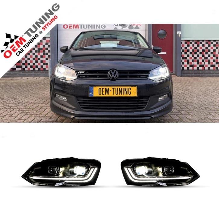 VW Polo 6R 6C Full LED KOPLAMPEN | 2009 - 2017 | 2G facelift, Auto diversen, Tuning en Styling, Ophalen of Verzenden